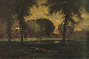George Inness The Pasture Spain oil painting artist